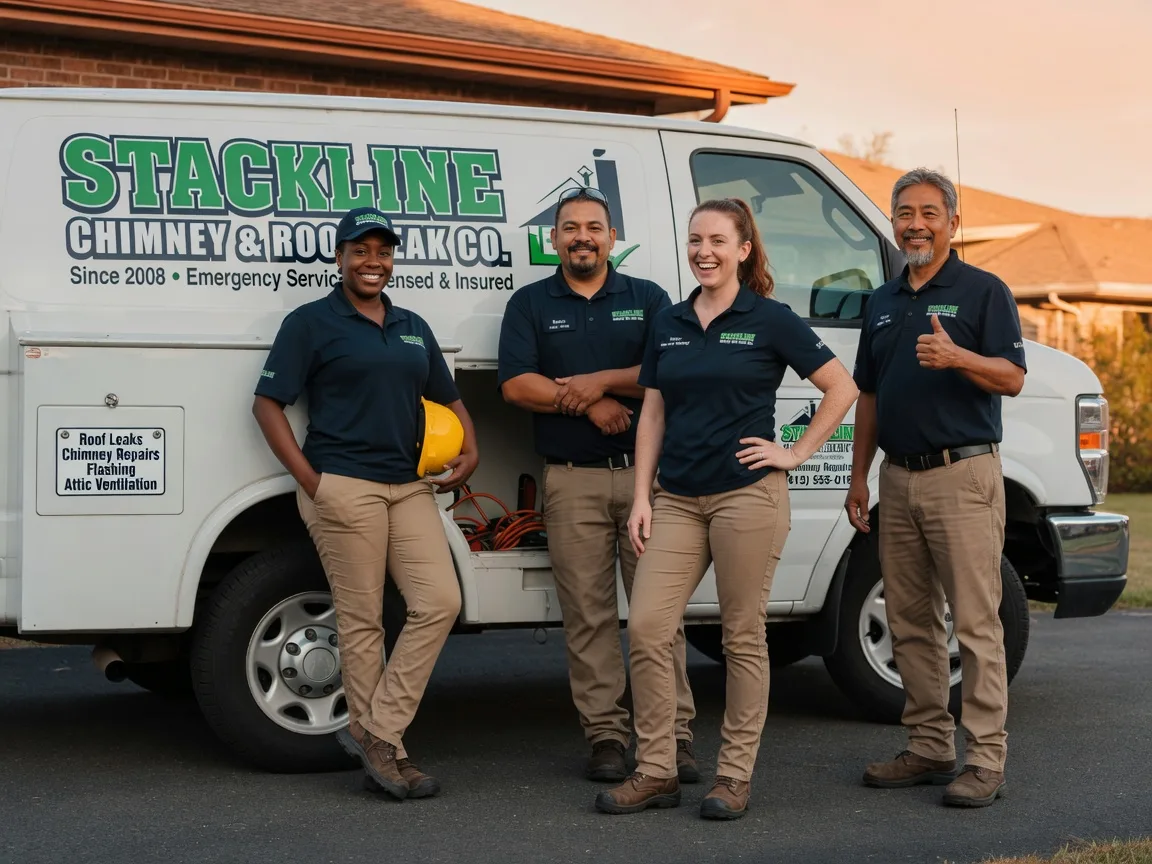 Chimney flashing repair company in Winterset, IA